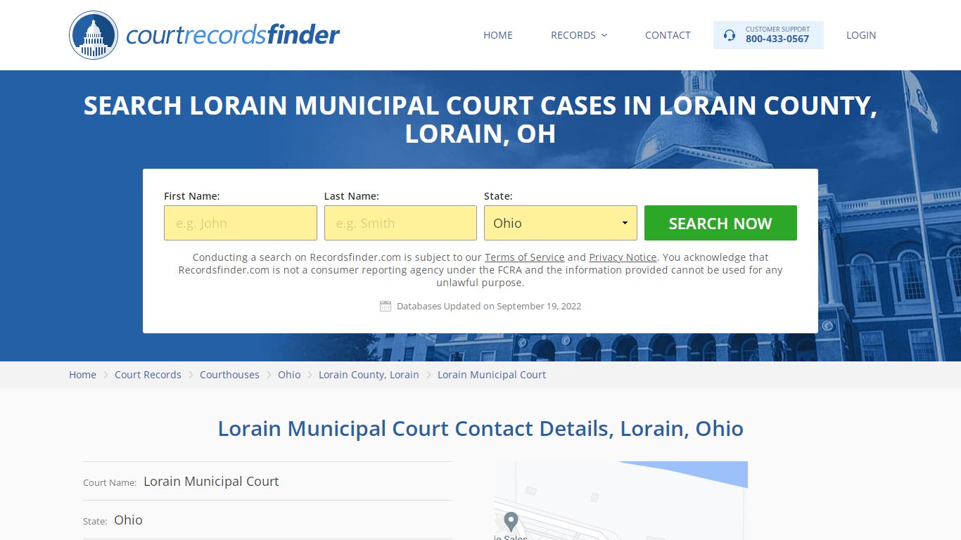 Lorain Municipal Court Case Search - RecordsFinder